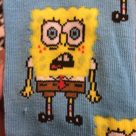 Sponge Bob SquarePants Character Socks - Picture 3 of 5